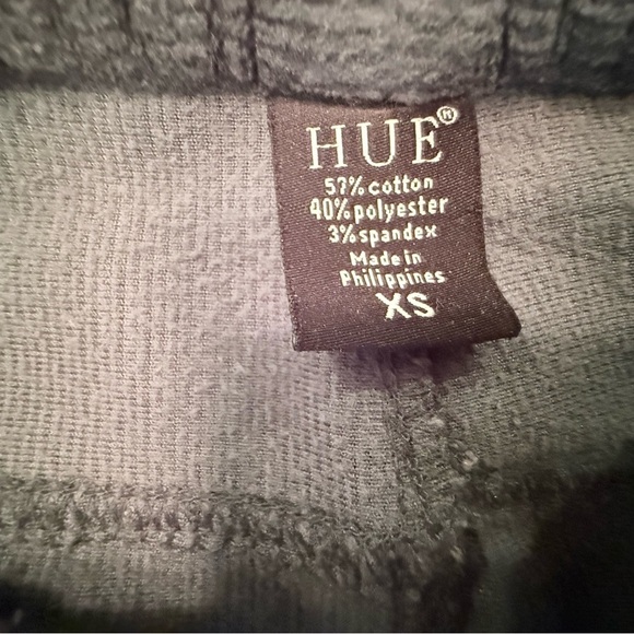 HUE Graphite Gray Corduroy Leggings for Women Size XS - Picture 5 of 8